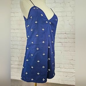 Revolve NBD | Isn't She Lovely Embellished Romper | Navy | Small | NWOT